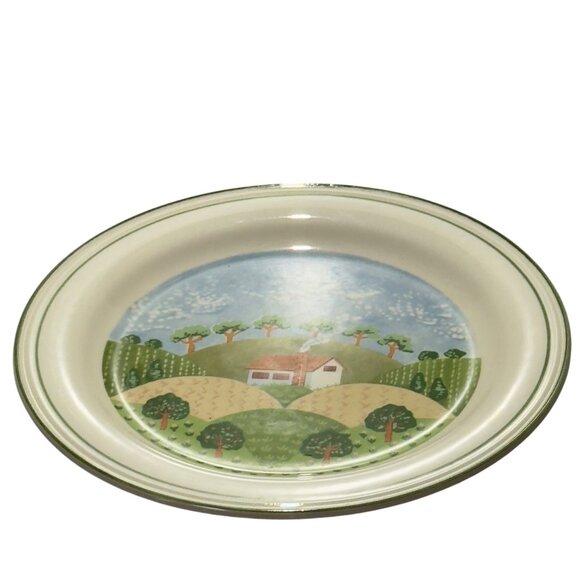 Sangostone Country Cottage Dinner Plates 10.5" Dia. Set Of Four - Picture 5 of 10